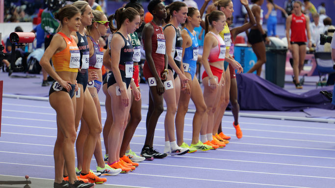 Faith Kipyegon Victory Lap